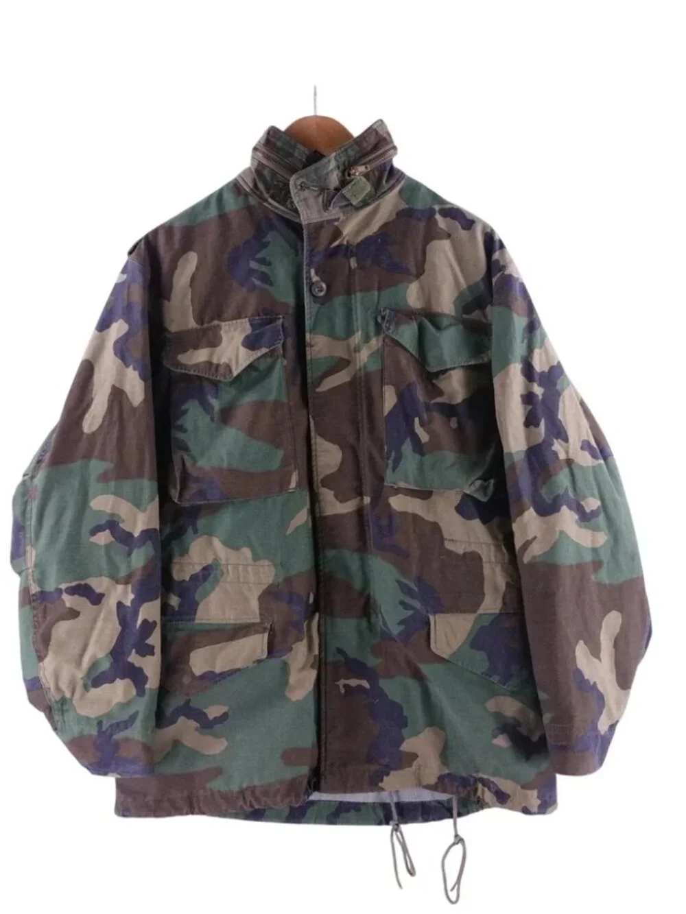 Report Cavalier Clothes Mens Small Regular US Military M-65 Woodland Camo Field